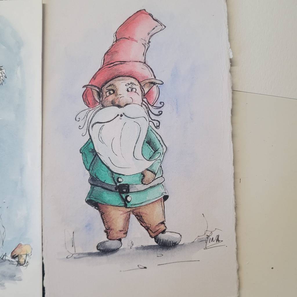 Mina revient avec ses Cartes de Noël 2024 en aquarelle.

Depuis des années, elle crée des cartes de Noël uniques.

Pour cela, elle a :
- Émerveillé des milliers de personnes
- Peint des centaines d'aquarelles
- Capturé la magie des fêtes

Et elle a compris que beaucoup d'entre vous adorent les gnomes.

Elle s'est donné pour mission de les ramener.

Les Cartes de Noël 2024 sont nées.

Le concept ?

Des cartes de Noël en aquarelle avec des gnomes pour plonger dans un univers enchanté.

Pour les créer, elle s'est inspirée des contes de Noël les plus magiques.

Des centaines de personnes ont déjà pu en bénéficier.

Et les retours sont incroyables.

Restez à l’affût, je vous montrerai tout dans quelques jours.

Comme d'habitude, la réservation est de mise.

Pour toutes les infos, n'hésitez pas à contacter l'artiste en message privé : Facebook

Les gnomes sont de retour pour un Noël 2024 inoubliable.

Mina, Artiste-Peintre de la Drôme
