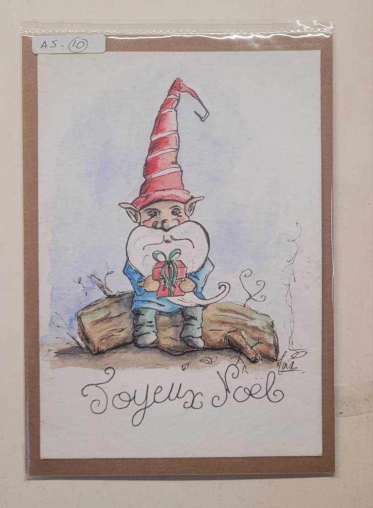 L'aquarelle réinvente la magie de Noël.