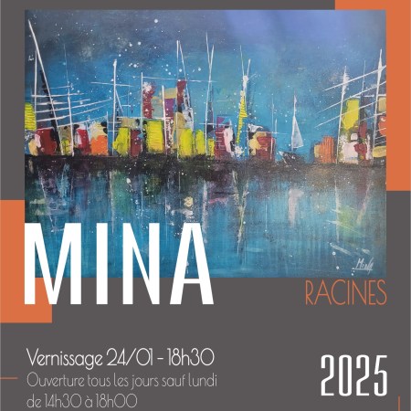 Exposition Racines de Mina du 24 Janvier au 1er février 2025 à Moras en Valloire, Drôme