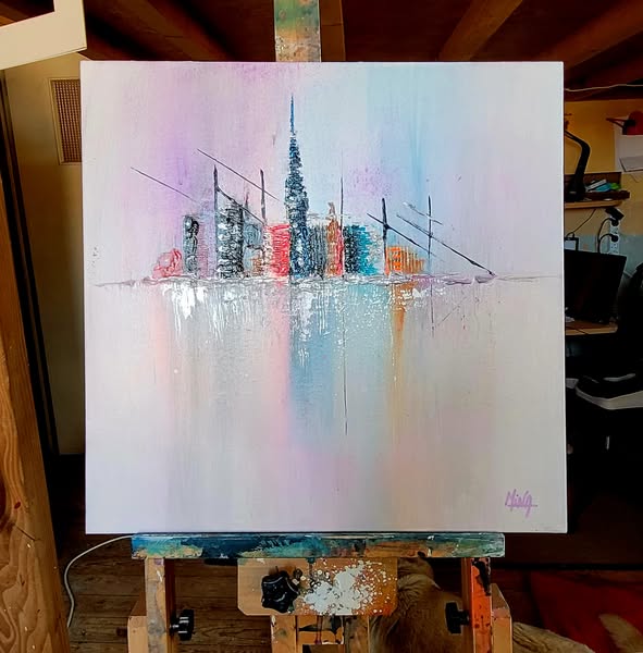 Un écho urbain dans un souffle de poésie, par MINA