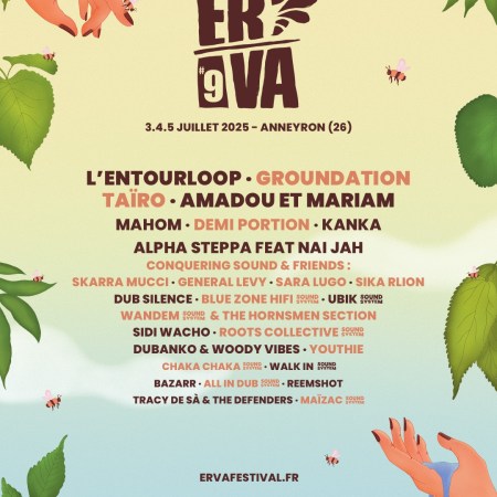 🔥 ERVA Festival #9 : L'événement musical incontournable de l'été à Anneyron 🔥