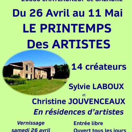 🎨✨ Le Printemps des Artistes au Prieuré de Charrière : Une Ode à la Création ✨🎨