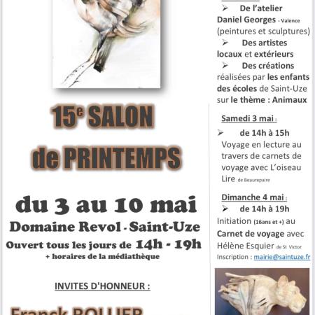 15e Salon de Printemps Saint-Uze : exposition artistique 2025