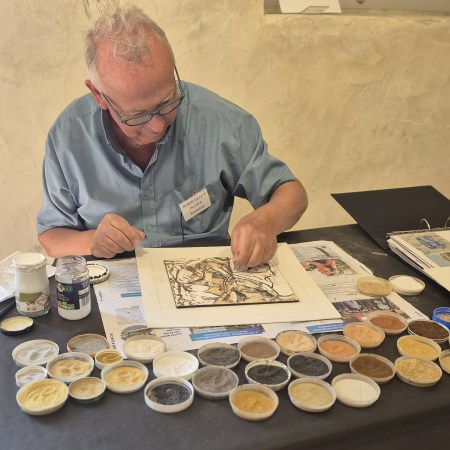 🎨 Gérard Robin : Le Poète du Sable