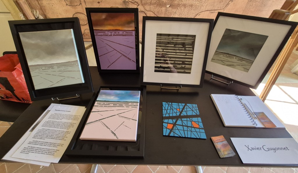 Xavier Guyonnet : Entre Abstraction et Paysage Intérieur - Une invitation sensorielle au Prieuré de Salaise-sur-Sanne (Isère)