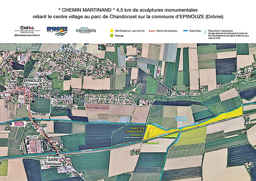
Découvrez le Parc de Chandonzet à Épinouze (26), havre de 2,5 hectares où nature et art contemporain se rencontrent. Chemin de Sculptures, animations culturelles, accès gratuit toute l'année. Un joyau méconnu de la Drôme des Collines porté par des bénévoles passionnés.