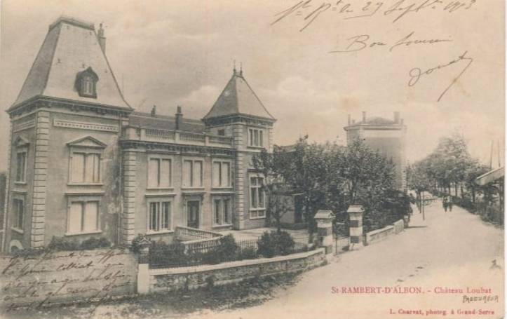 Découvrez l’histoire du Château Loubat à Saint-Rambert-d’Albon, demeure née du rail et symbole du patrimoine de la Drôme des Collines.