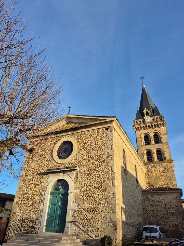 église Saint-Martin-des-Rosiers, hameau de la commune d'Albon