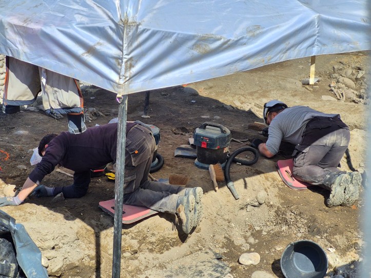les fouilles du « Cœur de village » à Saint-Romain-d'Albon