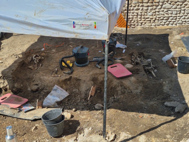 les fouilles du « Cœur de village » à Saint-Romain-d'Albon