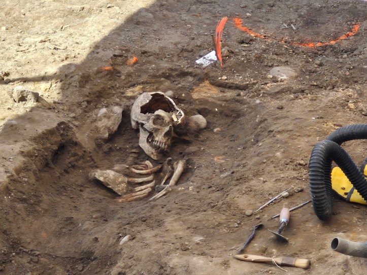 les fouilles du « Cœur de village » à Saint-Romain-d'Albon