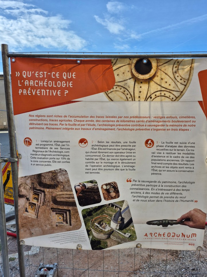 les fouilles du « Cœur de village » à Saint-Romain-d'Albon