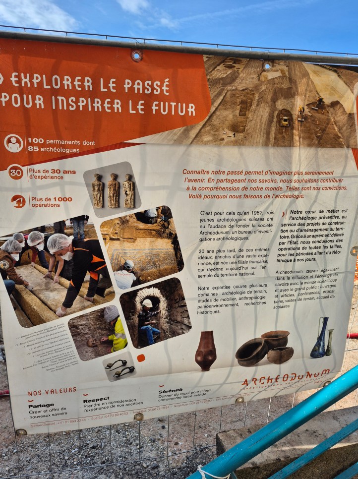 les fouilles du « Cœur de village » à Saint-Romain-d'Albon