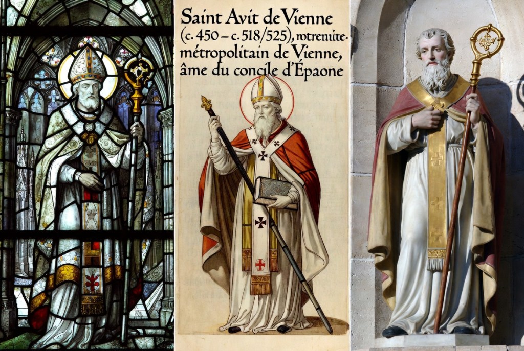 « Saint Avit de Vienne (v. 450 – v. 518/525), métropolitain de Vienne, âme du concile d'Épaone »