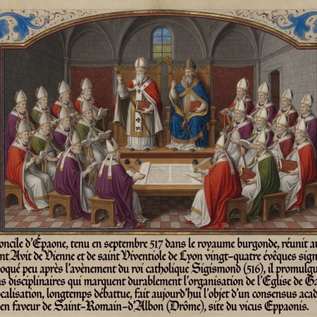 Concile d'Épaone (517) : ce que l'on sait, ce que l'on pense, ce qui reste discuté